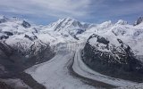 Zermatt Gornergrat Zwillingsgletscher