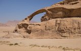 Sandsteinbogen im Wadi Rum