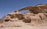 Sandsteinbogen im Wadi Rum (2)
