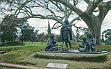Montevideo Denkmal Charruas Indianer